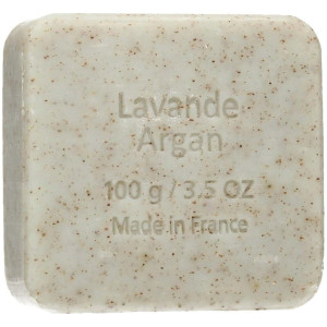 Savon Du Midi Jabon Exfoliante Argan-Lavanda Bio 100G