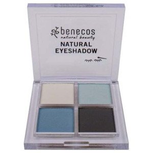 Benecos Cosmeticos Sombra Quattro True Blue 9G