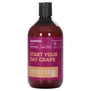 Benecos Champú Volumen Uva Vegan 500Ml