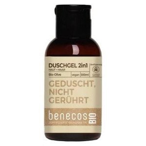 Benecos Gel De Baño 2 En 1 Oliva Mini Viaje Bio Vegan 50Ml