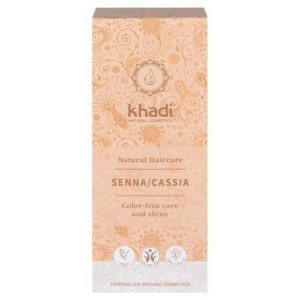 Khadi Henna Cassia Neutra 100% Pura 100G