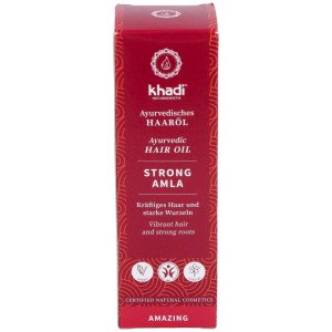 Khadi Amla Aceite Fortalecedor Capilar Brillo 50Ml