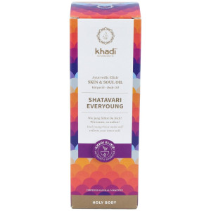 Khadi Aceite Elixir Ayurveda Anti Edad Shatavari 100Ml