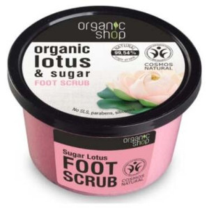 Organic Shop Exfoliante Para Pies Azúcar De Loto 250Ml