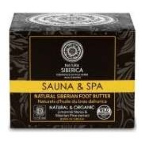 Natura Siberica Sauna Y Spa Manteca Natural Para Pies