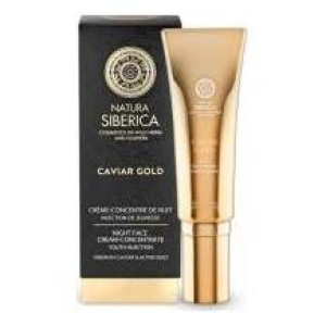 Natura Siberica Caviar Gold Crema De Noche Concentrada_ Inyeccion De Juventud 30 Ml