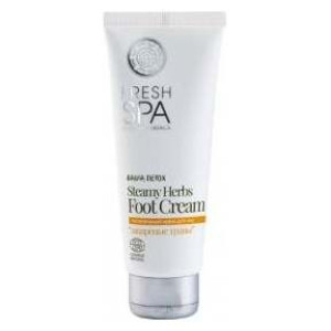 Natura Siberica Bania Fresh Spa - Crema Para Pies Steamy Herbs, Nutritiva 75 Ml