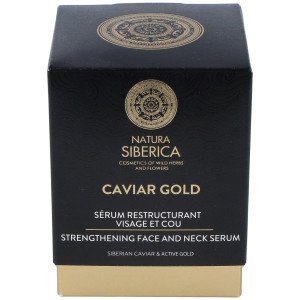 Natura Siberica Caviar Gold Serum Reafirmante Para Rostro Y Cuello 30 Ml