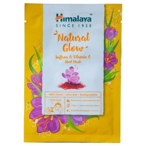 Himalaya Natural Glow Saffran Y Vitamin C Sheet Mask 30Ml