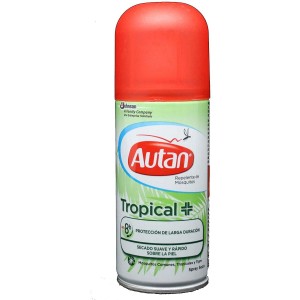 Autan Tropical Spray Seco - Repelente (100 Ml)