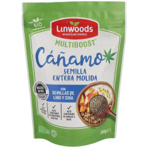 Semillas De Cañamo Molidas Lino Y Chia 200Gr. Bio