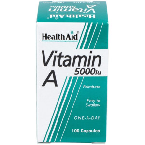 Vit A 5000Ui Con Vit D 400Ui 100Cap. Health Aid