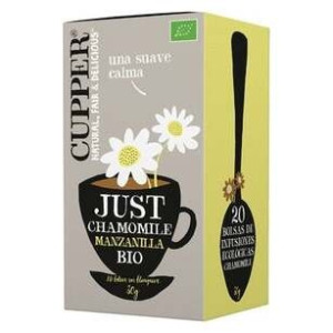 Cupper Infusion Just Chamomile Bio 20 Sobres