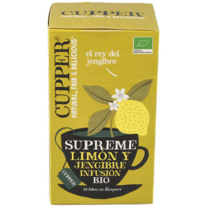Limon Y Jengibre Infusion 20 Bolsitas.Bio