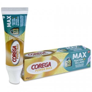 Corega Máxima Fijación Sellado Menta 40G