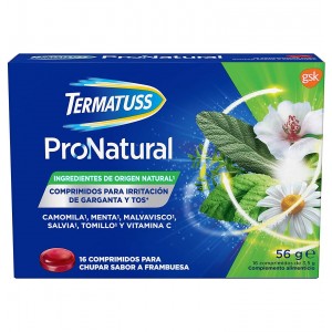 Termatuss Pronatural (16 Comprimidos Para Chupar)