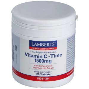 Vit.C 1500Mg Time Liberacion Sostenida 120Comp.