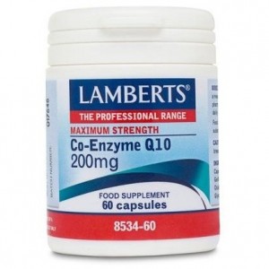 Coenzima Q10 60 Caps 200Mg 8534 Lamberts