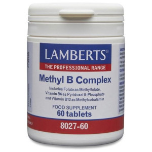 Lamberts Complejo Methyl B Suplemento De Vitaminas Grupo B 60 Comprimidos