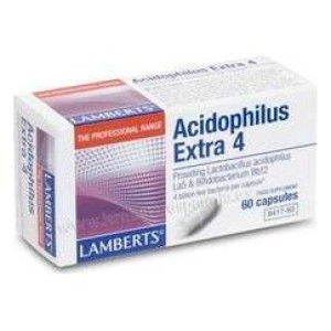 Acidofilus Extra 4 S/Leche 60 Cap. (Refrigeracion)