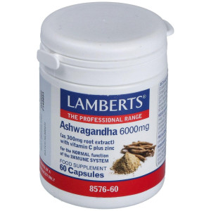Lamberts Ashwagandha 6000 Mg 60 Caps