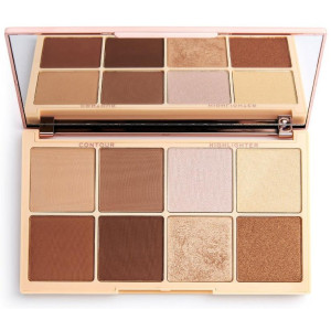Make Up Revolution Paleta Iluminador Contorno Roxi 28G