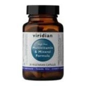 Viridian High Five Multivitaminas Y Fórmula Minerales 30Cáps