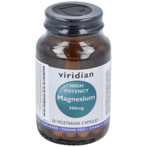 Magnesio Alta Potencia 300Mg. 30Cap.Veg.