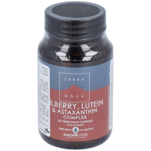 Terranova Mirtilo Luteína Y Astaxantina Complex 50 Cápsulas