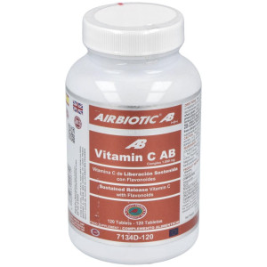 Airbiotic Vit C Ab Complex 1.000 Mg Lib. Sostenida 120 Tabletas