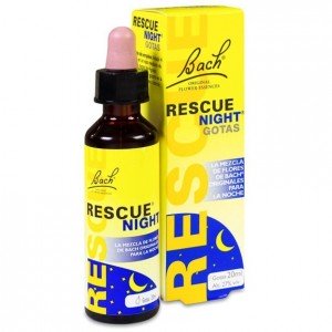 Bach Original Flower Remedy Gotas Naturales Para Relajarse Y Dormir Rescue Night 20Ml