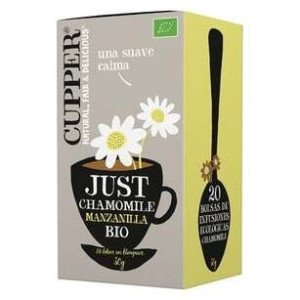 Cupper Infusion Just Chamomile Bio 20 Sobres