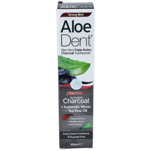 Aloedent Carbon Activo Dentifrico 100Ml.