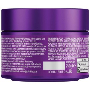 John Frieda Frizz Ease Mascarilla Recuperadora 250Ml