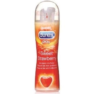 Durex Play Fresa Pleasure Gel - Lubricante Hidrosoluble Intimo (50 Ml)