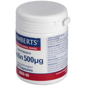 Lamberts Biotin 500Mg 90Cáps