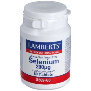 Selenio 200 Mcg. (Como Seleno-L-Metionina) 60Comp.