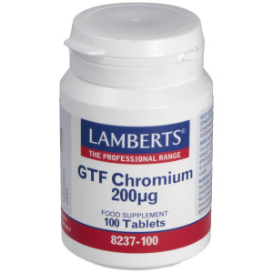 Lamberts Cromo Gtf 200Μg 100 Comprimidos
