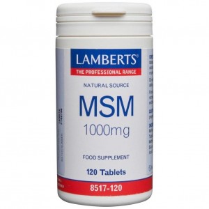 Msm 1000Mg 120 Tablets 8517 Lamberts
