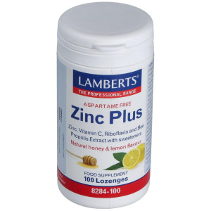 Lamberts Zinc Plus Masticables 100 Comp