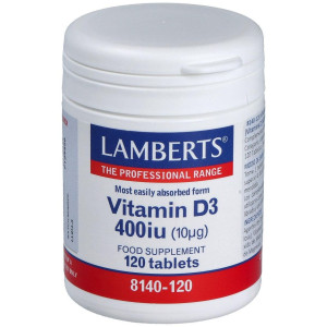 Lamberts Vit D3 400 Iu 120 Comp