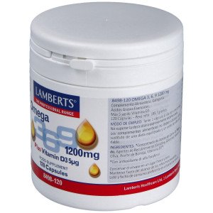 Lamberts Omega 3_ 6_ 9+ Vitamina D3 120Caps