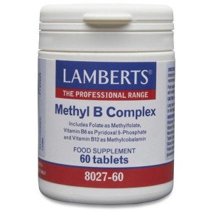 Lamberts Complejo Methyl B Suplemento De Vitaminas Grupo B 60 Comprimidos