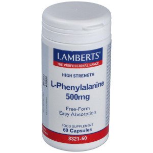 Lamberts L-Fenilalanina 500 Mg 60 Cápsulas