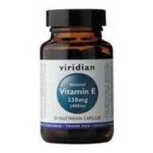 Viridian Vitamina E Natural 330Mg 400 Ui 30Cáps
