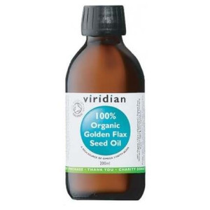 Viridian 100% Aceite De Lino Dorado Bio 200Ml