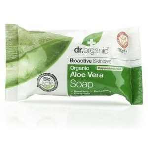 Jabon En Pastilla Aloe Vera Organico 100Gr.