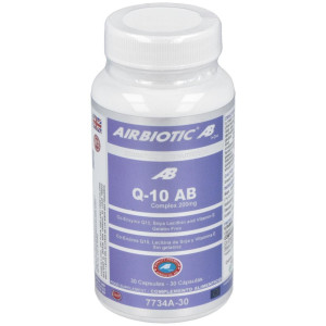 Airbiotic Q-10 Ab Complex 200 Mg 30 Cápsulas