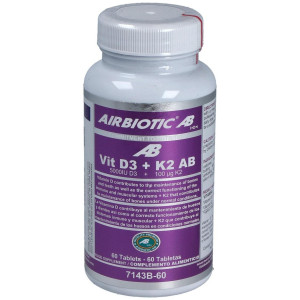 Airbiotic Vit D3 + K2 60Comp