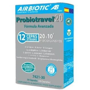 Airbiotic Probiotravel 20 30Caps
